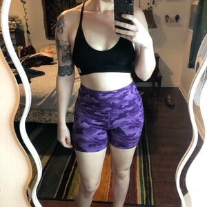 5/$20 Purple camo shorts with pockets